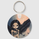 Search for raven fantasy key rings Crow