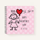 Search for valentines day notebooks Heart