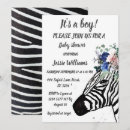 Search for zebra pattern invitations Safari