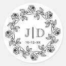 Search for two initial stickers Floral