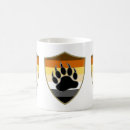 Search for bear paw print mugs Gay