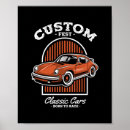 Search for retro sports posters Classic car