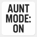 Search for aunt square stickers Family love