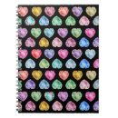 Search for cute girly notebooks Black