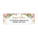 Search for aloha return address labels Flowers