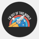 Search for retro rocket ship stickers Science fiction