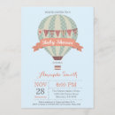 Search for hot air balloon baby shower invitations Up up and away