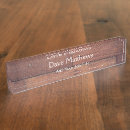 Search for brown wood office supplies Rustic