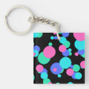 Search for geometric circle key rings Retro