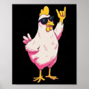 Search for funny chicken cartoon posters Feathers