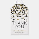 Search for birthday thank you gift tags Sparkle