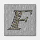Search for monogram f magnets Letter