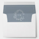 Search for blue envelopes Bridal shower