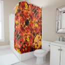 Search for falling gold leaves shower curtains Nature