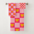 Search for red heart bath towels Trendy