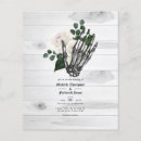 Search for goth 4x5 invitations Black and white