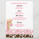 Search for baby shower menus Jungle