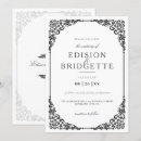 Search for ornamental wedding invitations Luxury