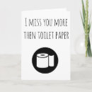 Search for toilet paper cards Thinking of you