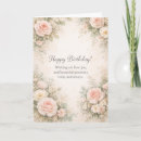 Search for vintage floral birthday cards Watercolor flowers