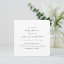 Search for square baby shower invitations Elegant