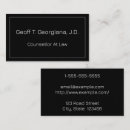 Search for counsellor business cards Simple