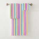 Search for funky bath towels Stripes