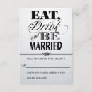 Search for drinking rsvp cards Couple