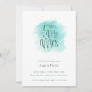 Search for turquoise bridal shower invitations Bride
