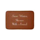 Search for funny bath mats Brown