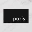 Search for paris business cards Design