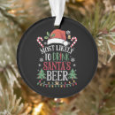 Search for beer christmas tree decorations Santa