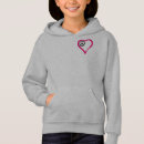 Search for cheer kids hoodies Heart