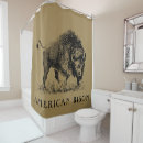 Search for bison shower curtains Rustic