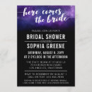 Search for galaxy bridal shower invitations Stars