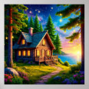 Search for cabin posters Peaceful