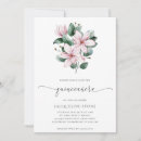 Search for magnolia flower invitations Botanical