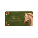 Search for equine return address labels Ponies