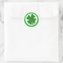Search for irish clover stickers St patricks day