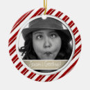 Search for candy cane christmas tree decorations Striped