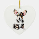 Search for cardigan welsh corgi christmas tree decorations Pet