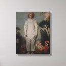 Search for pierrot canvas prints Commedia