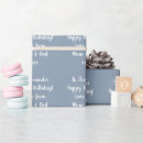 Search for light blue wrapping paper White