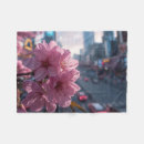 Search for japanese cherry blossom blankets Pink