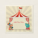 Search for circus clown napkins Birthday