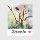 Search for birds silhouette stickers Crow