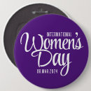 Search for international womens day badges Purple