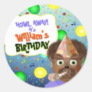 Search for cartoon wolf stickers Halloween