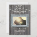 Search for wood frame wedding invitations Country