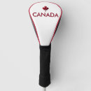 Search for canada golf head covers Red and white